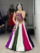 Colorful Navratri Lehenga Choli for Garba Nights