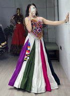 Colorful Navratri Lehenga Choli for Garba Nights