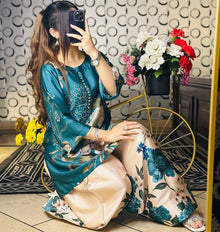 Trendy Floral Printed Salwar Suit for Women