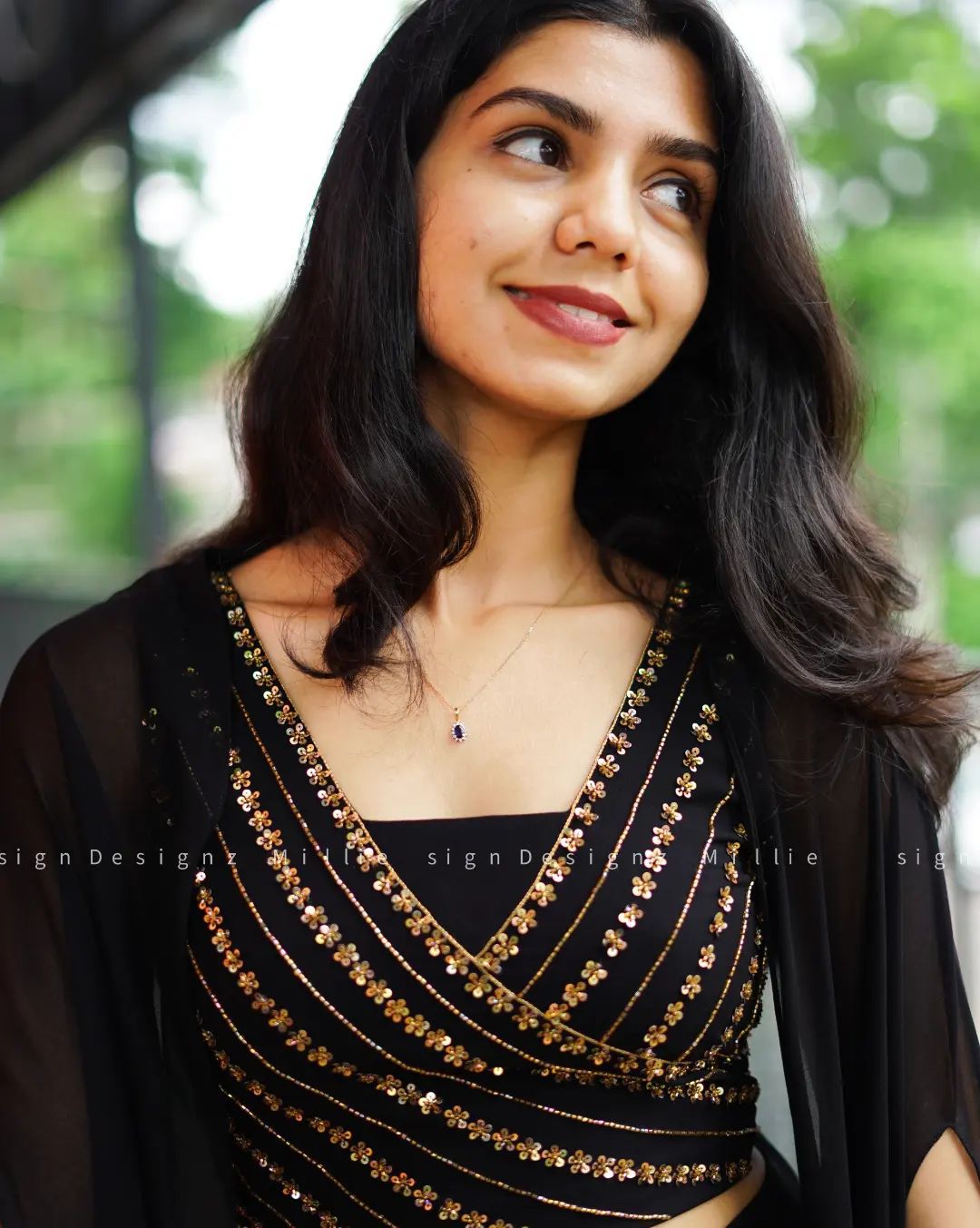 Premium Georgette Lehenga with Wiring Work and 8.3 Mtr Flair  Fully Stitched