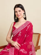 Semi Ink Cotton Saree with Sequence Weaving  Jari Pallu Printed Design with Blouse