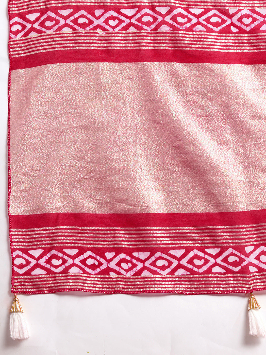 Semi Ink Cotton Saree with Sequence Weaving  Jari Pallu Printed Design with Blouse